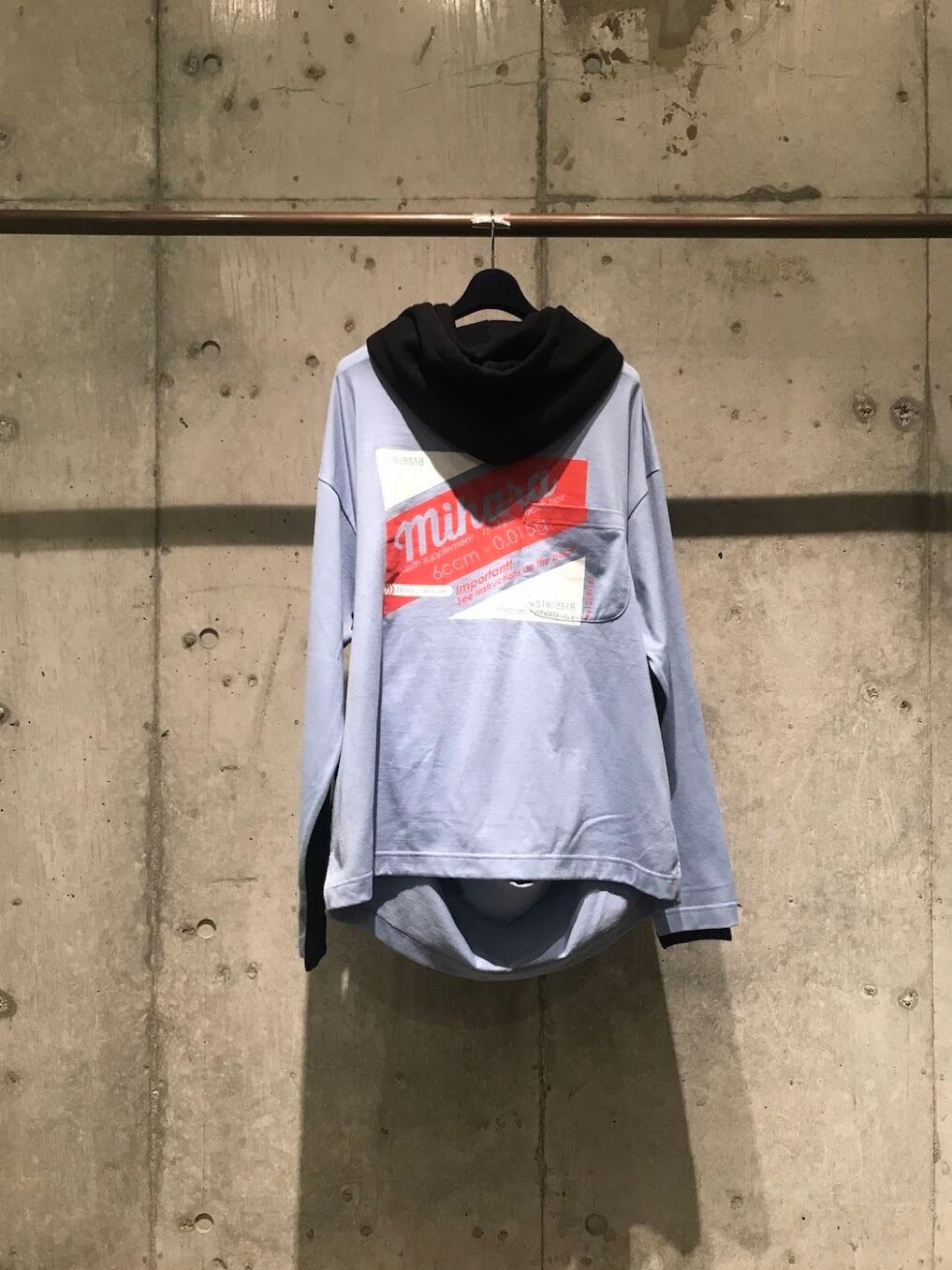 MaisonMIHARAYASUHIRO DOUBLE FRONT HOODIE / A04HD612 | mezzanine