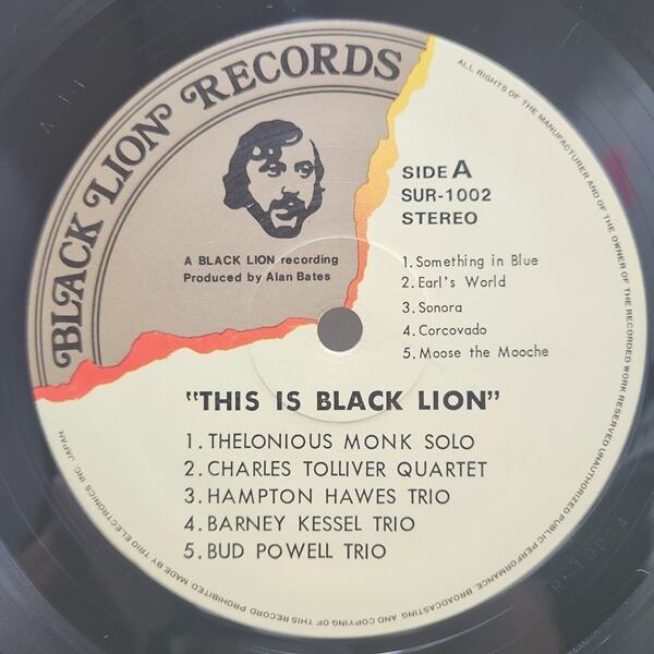 Various / This Is Black Lion - Black Lion: The Real Heart Of Jazz Is On Black Lion [SUR-1002] - 画像3