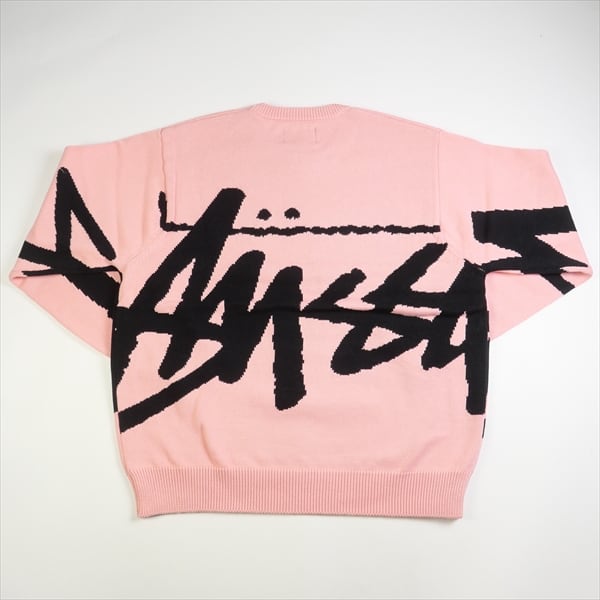 Size【XL】 STUSSY ステューシー STOCK SWEATER PINK ニット ピンク