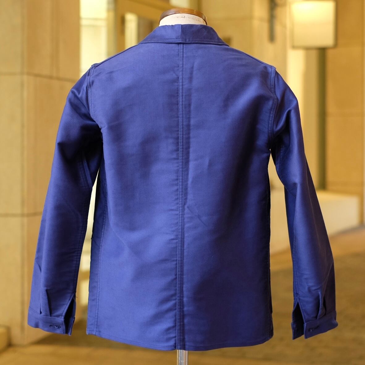 50's KONECO BLUE MOLESKIN JACKET DEAD STOCK