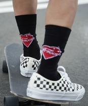 【#Re:room】CACTUS HEART ICON SOCKS［REG186］