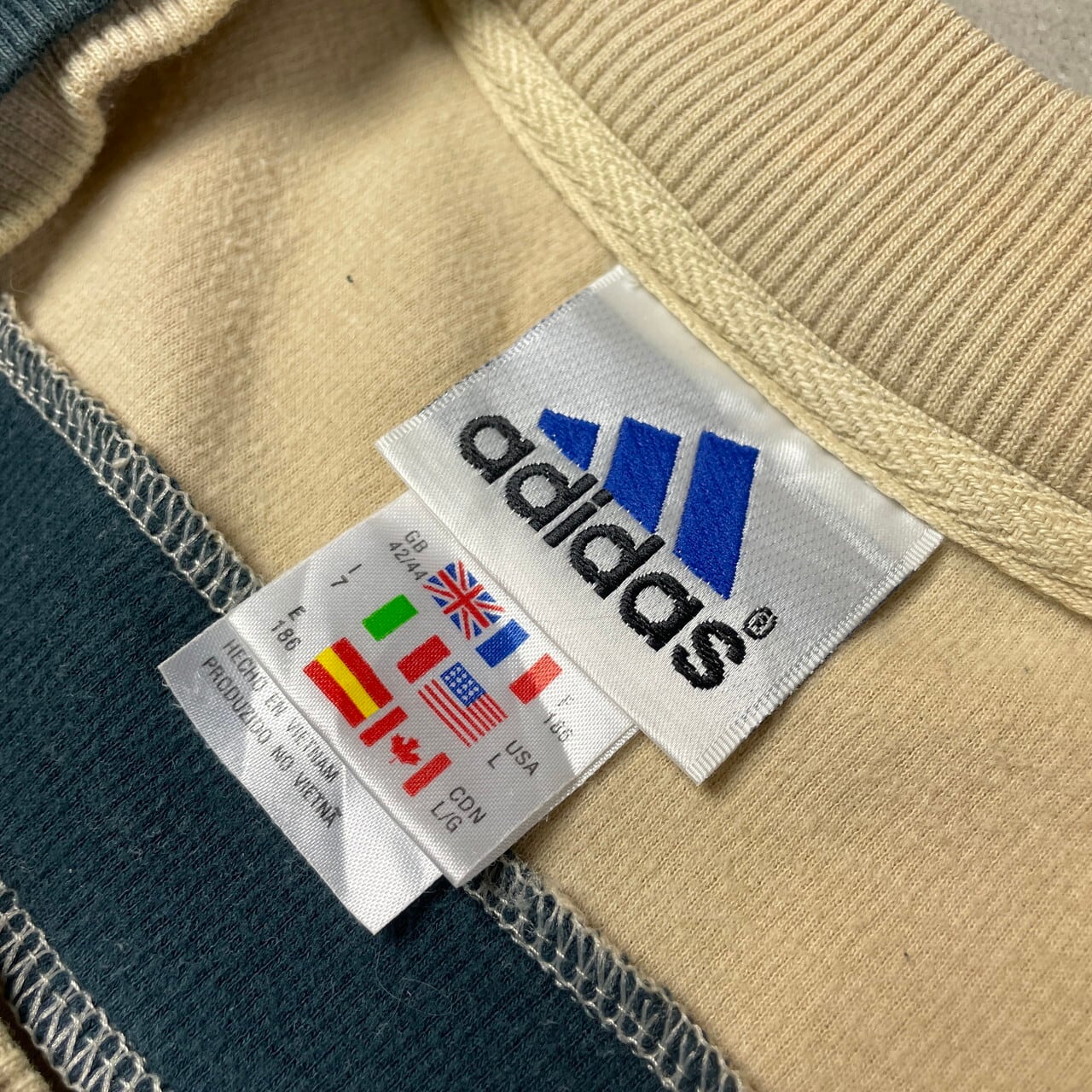 90〜00年代 adidas アディダス パフォーマンスロゴ ラインデザイン