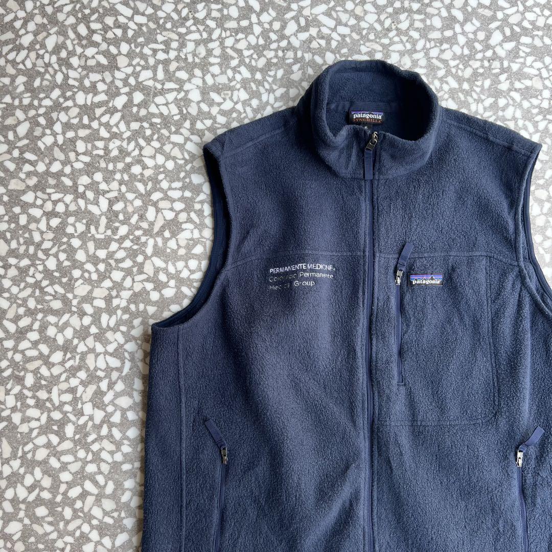 Patagonia SYNCHILLA/USEDフリースベスト/企業/ロゴ 楽天市場 Patagonia SYNCHILLA/USEDフリースベスト/企業/ロゴ 楽天市場