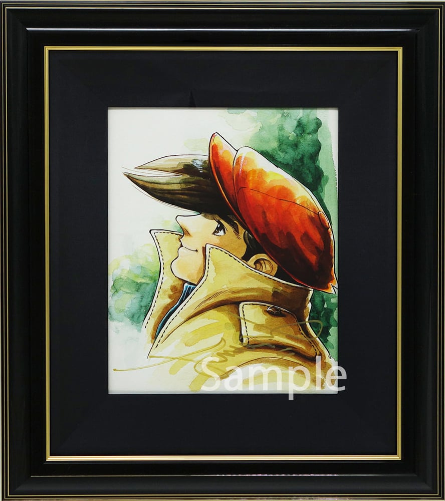 あしたのジョ— 複製原画 2点セット【額付】 あしたのジョー サイン入り