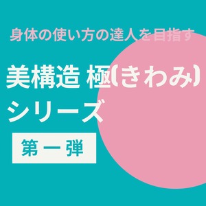 美構造　極（きわみ）シリーズ〜身体の使い方の達人を目指すセミナー〜