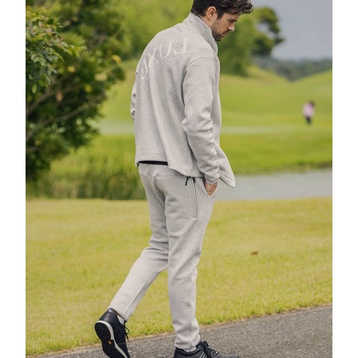 SALE セール LUXEAKMPLUS リュクスエイケイエムプラス スムーストラックジャケット&パンツセット セットアップ 上下セット スポーツ ゴルフ GOLF LUXEAKMPLUS リュクスエイケイエムプラス スムーストラックジャケット