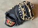 2026Limited model【Wilson】硬式用ファーストミット  KS型［Wilson伝型付け］Wブラック