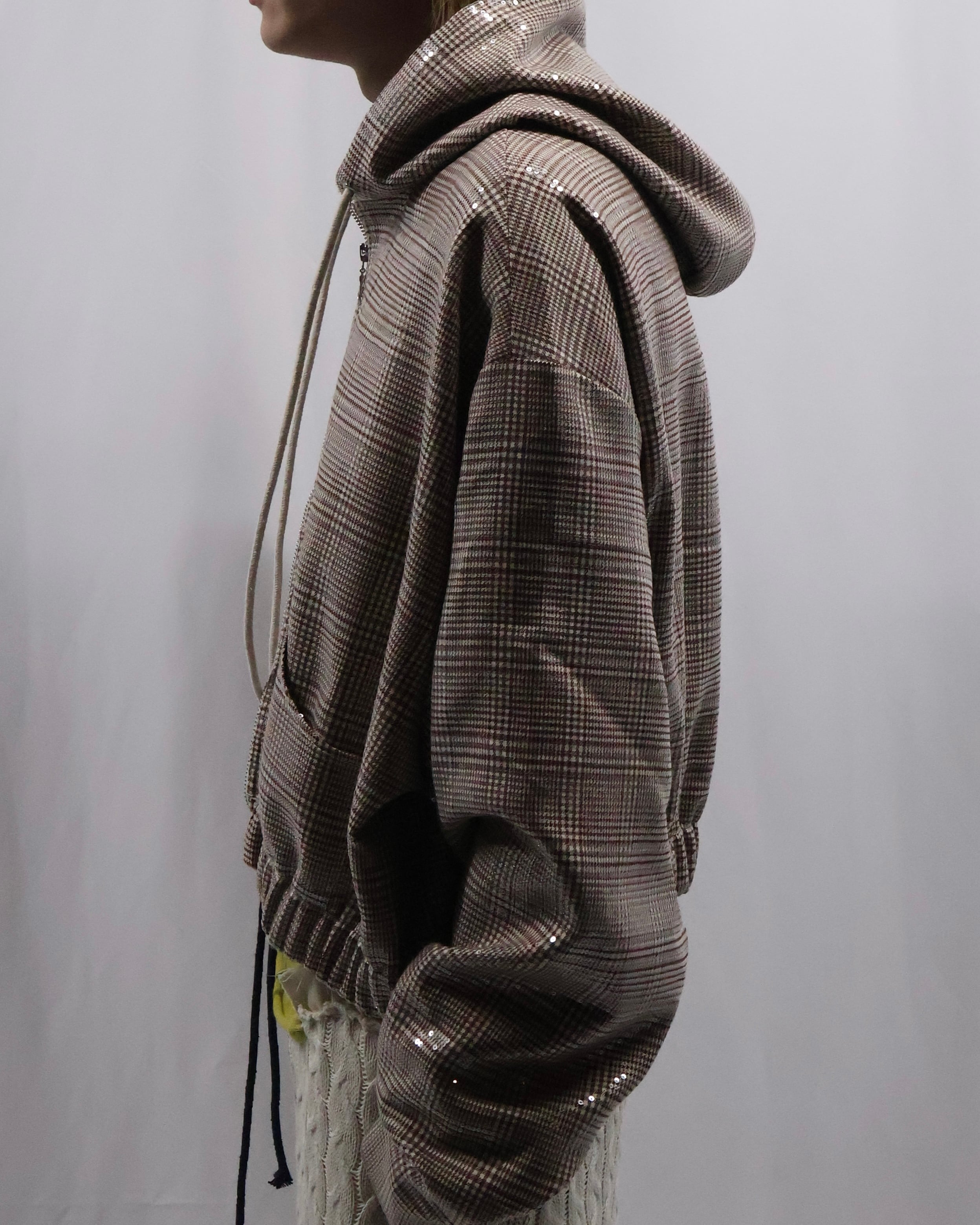 26SS/JOONE JOONAM】Croppped zip hoodie | blendmarket