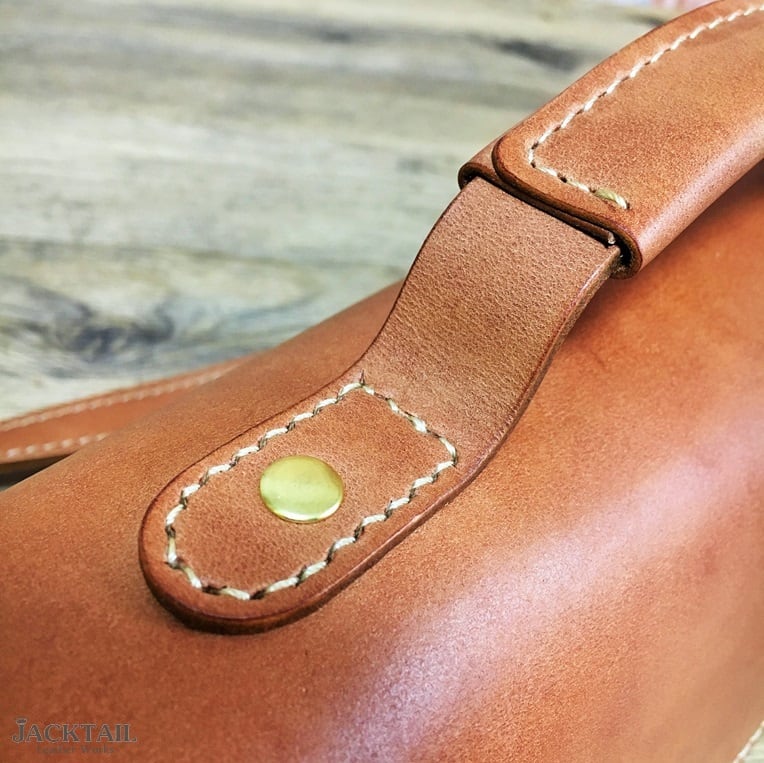 フルートケースカバー／オイルレザー（ブラウン） | 革鞄・小物の