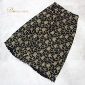 社交ダンス 衣装 スタンダード スカート レッスンウェア パーティー ブラック系 ベージュ系 黒 花柄 シック 上品 シンプル かわいい 可愛い ショート丈 可愛いスカート フラワープリント ダンス用 レディース おしゃれ 春夏用 楽ちん ウエストゴム