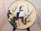 七宝皿(ホトトギス) cloisonne enamel plate