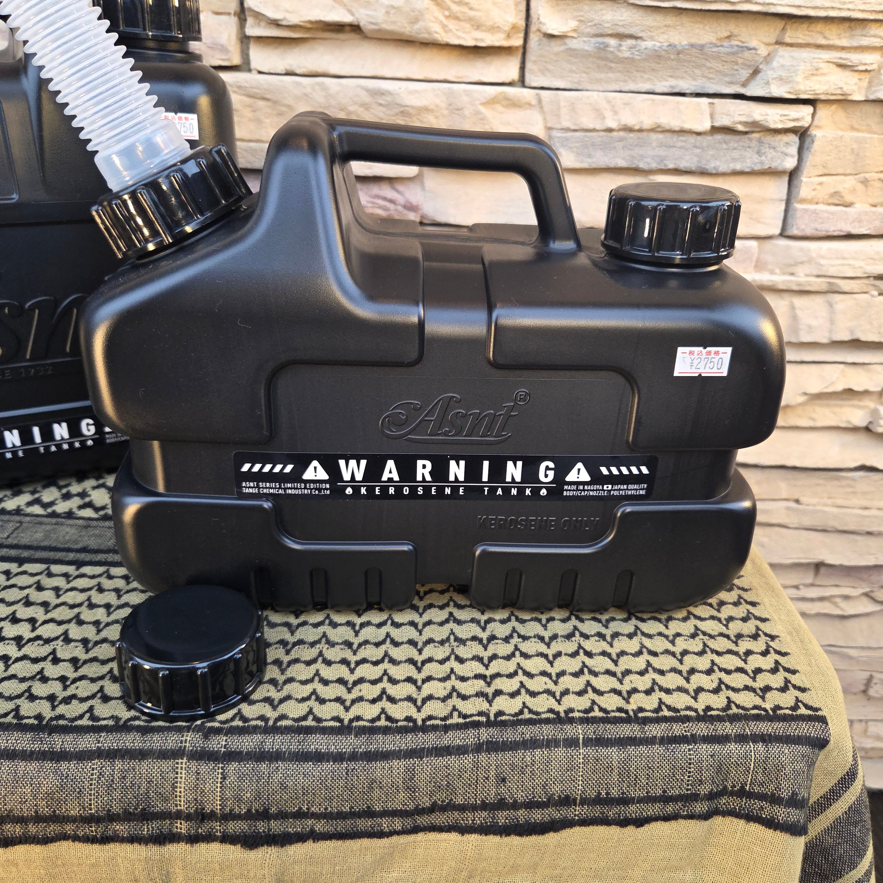 タンゲ化学工業】ASNT KEROSENECAN 2025年【5L/10L】カラー：ブラック