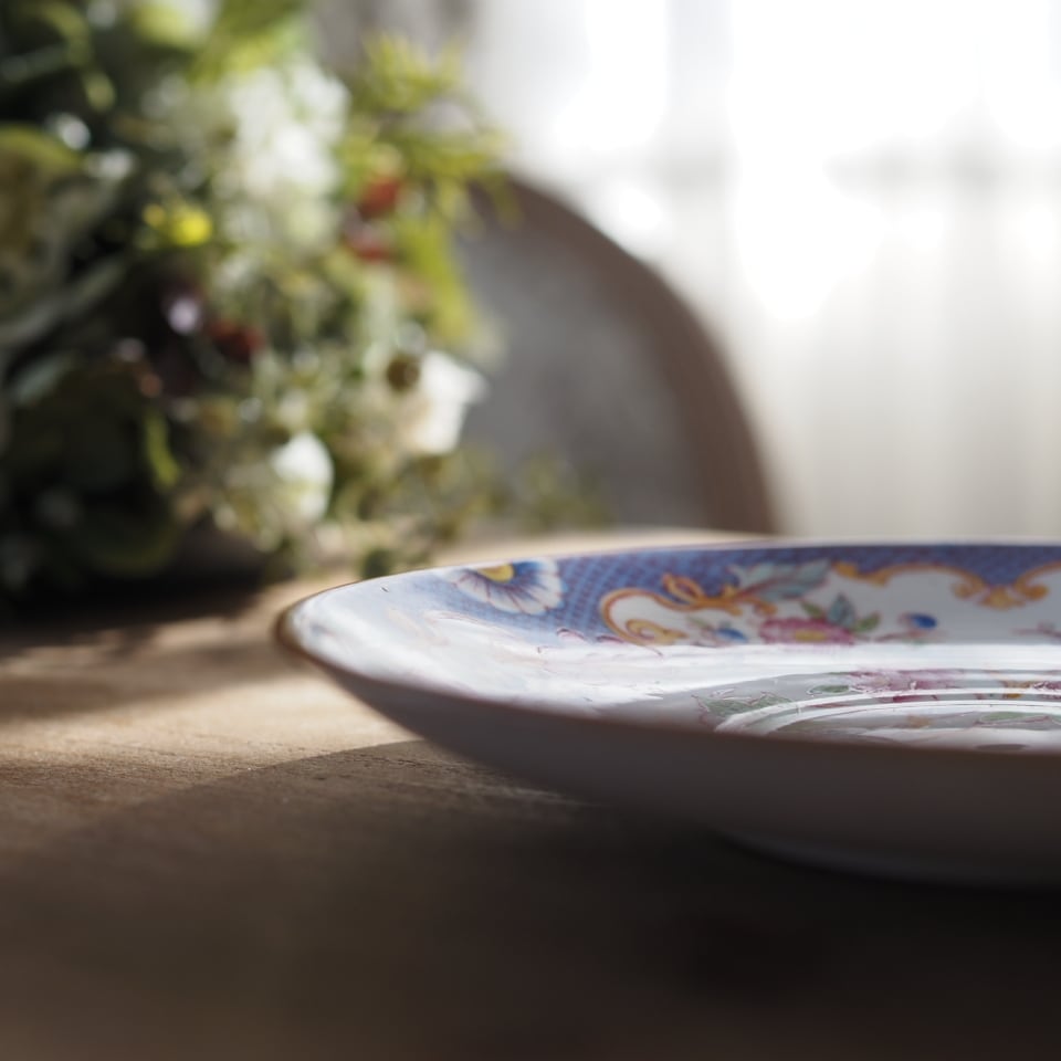 希少フランスアンティーク サルグミンヌ ミントン217 ソーサーF F2