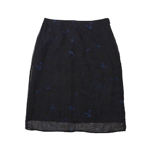 90's  ck calvin klein  floral skirt