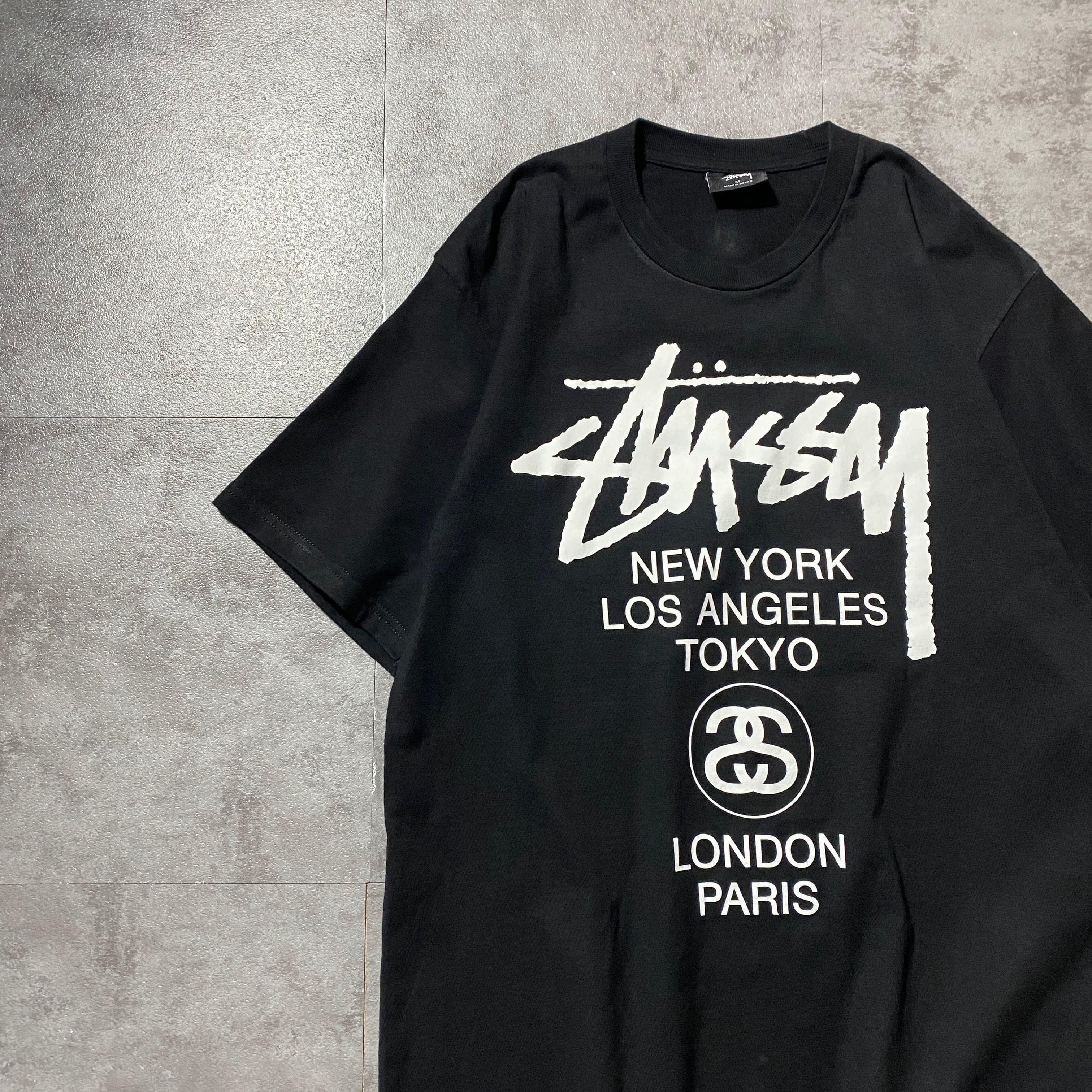 STUSSY - 希少 90s OLD Stussy CORPORATION Tシャツ Mの通販 by 東京