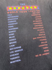 90s "PAUL McCARTNEY" WORLD TOUR Tee MADE IN USA Size XL