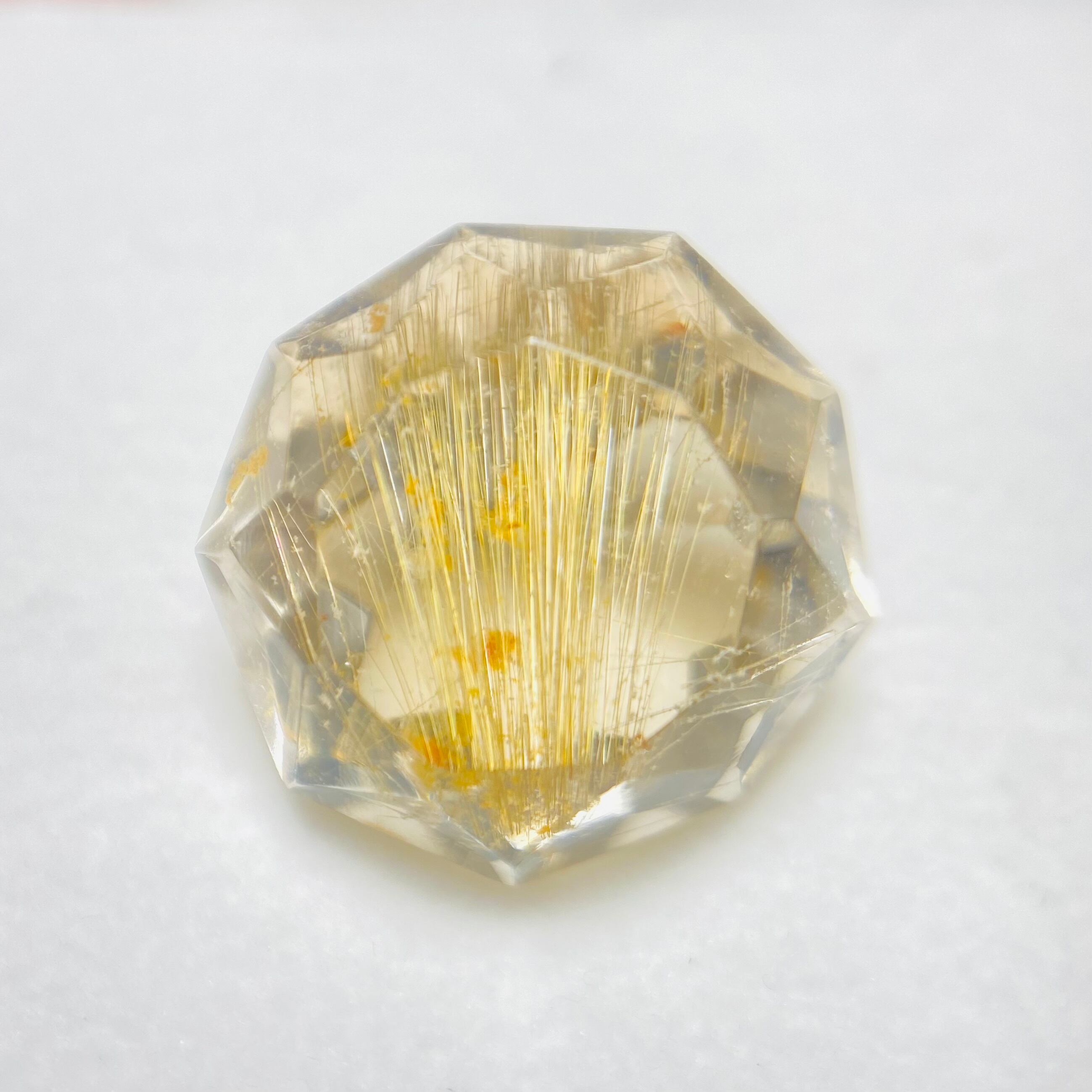 舞い上がる花火 ルチルクオーツ