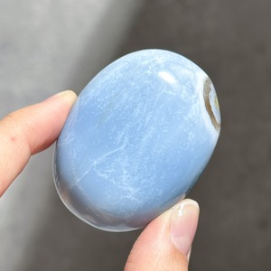 ブルーオパール パーム21◇ Blue Opal ◇ 天然石・鉱物・パワーストーン