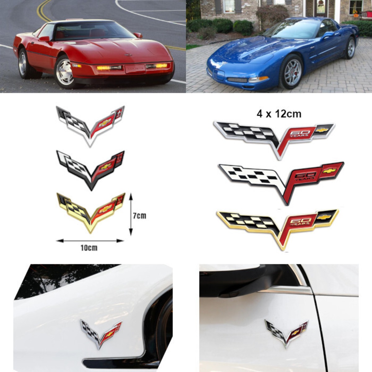 エンブレム バッジ コルベット シボレー Chevrolet Corvette | 車 