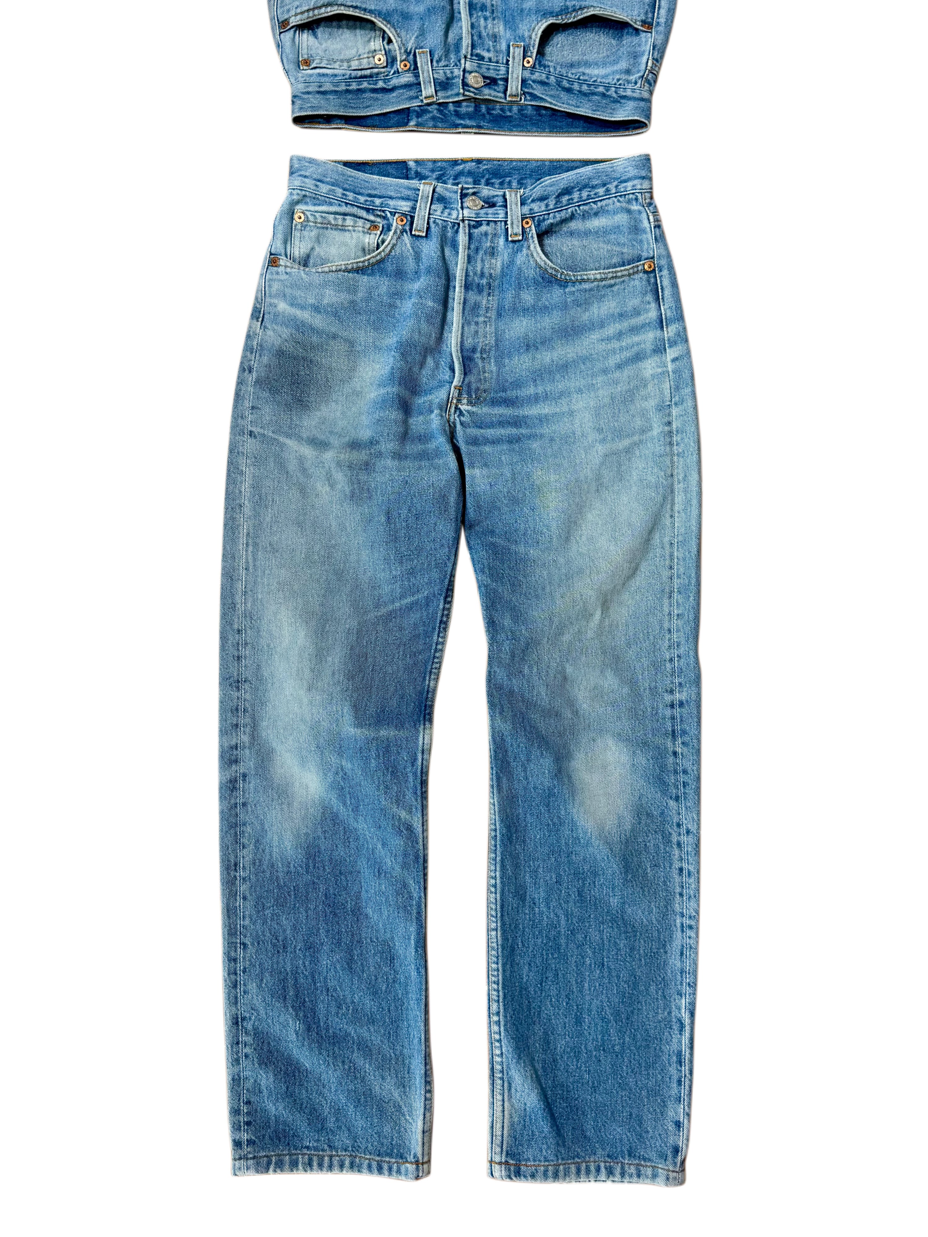 TRUE RELIGION トゥルーレリジョン ステッチデニムパンツ フレア