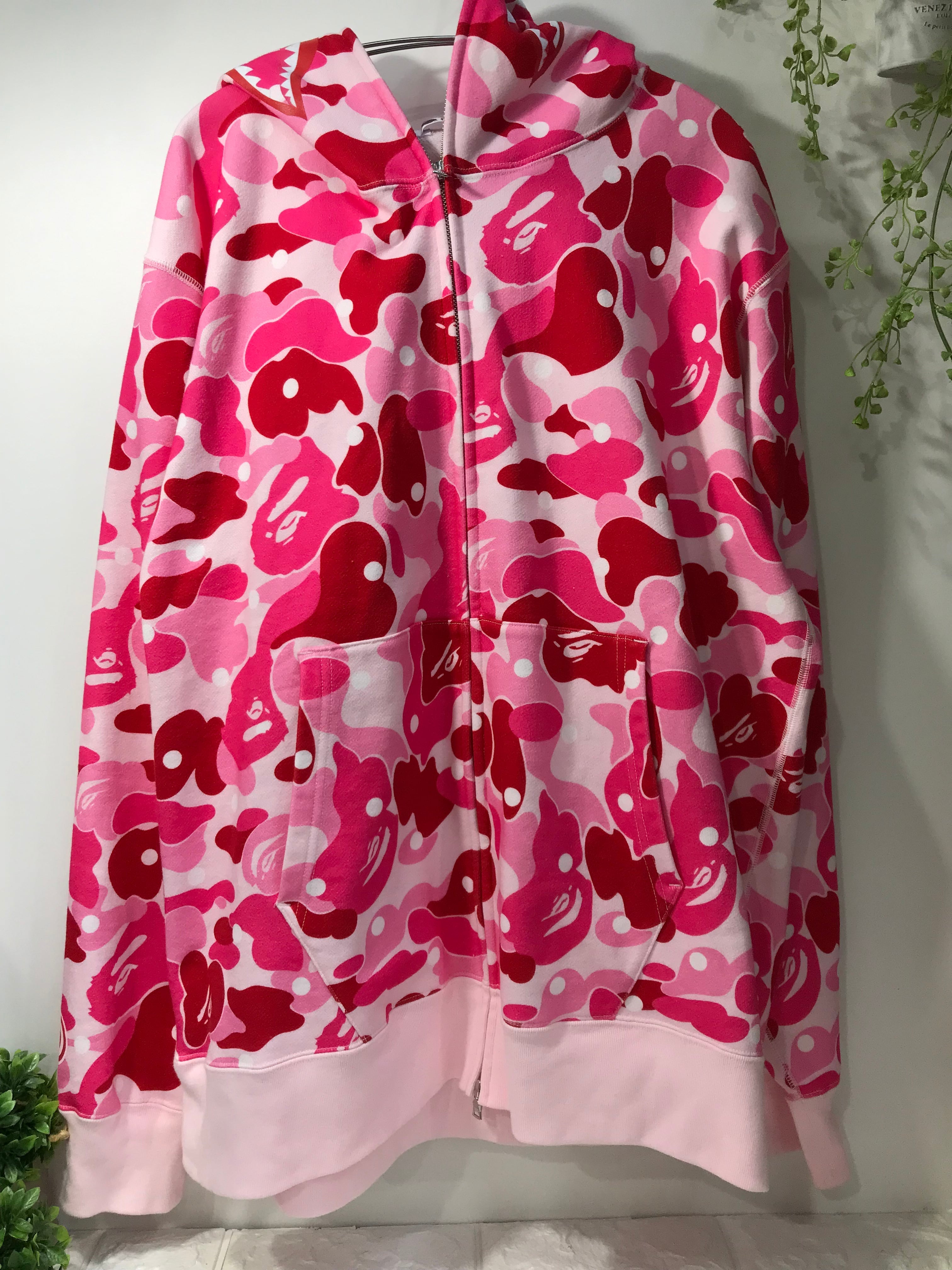 A BATHING APE シャークパーカー 迷彩 袋あり A BATHING APE カモフラ シャーク パーカー 001ZPL801302M | Choose