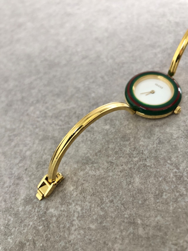 GUCCI グッチ 腕時計 ゴールド チェンジベゼル ステンレススチール クウォーツ 11/12.2 vintage ヴィンテージ オールド r3trkw