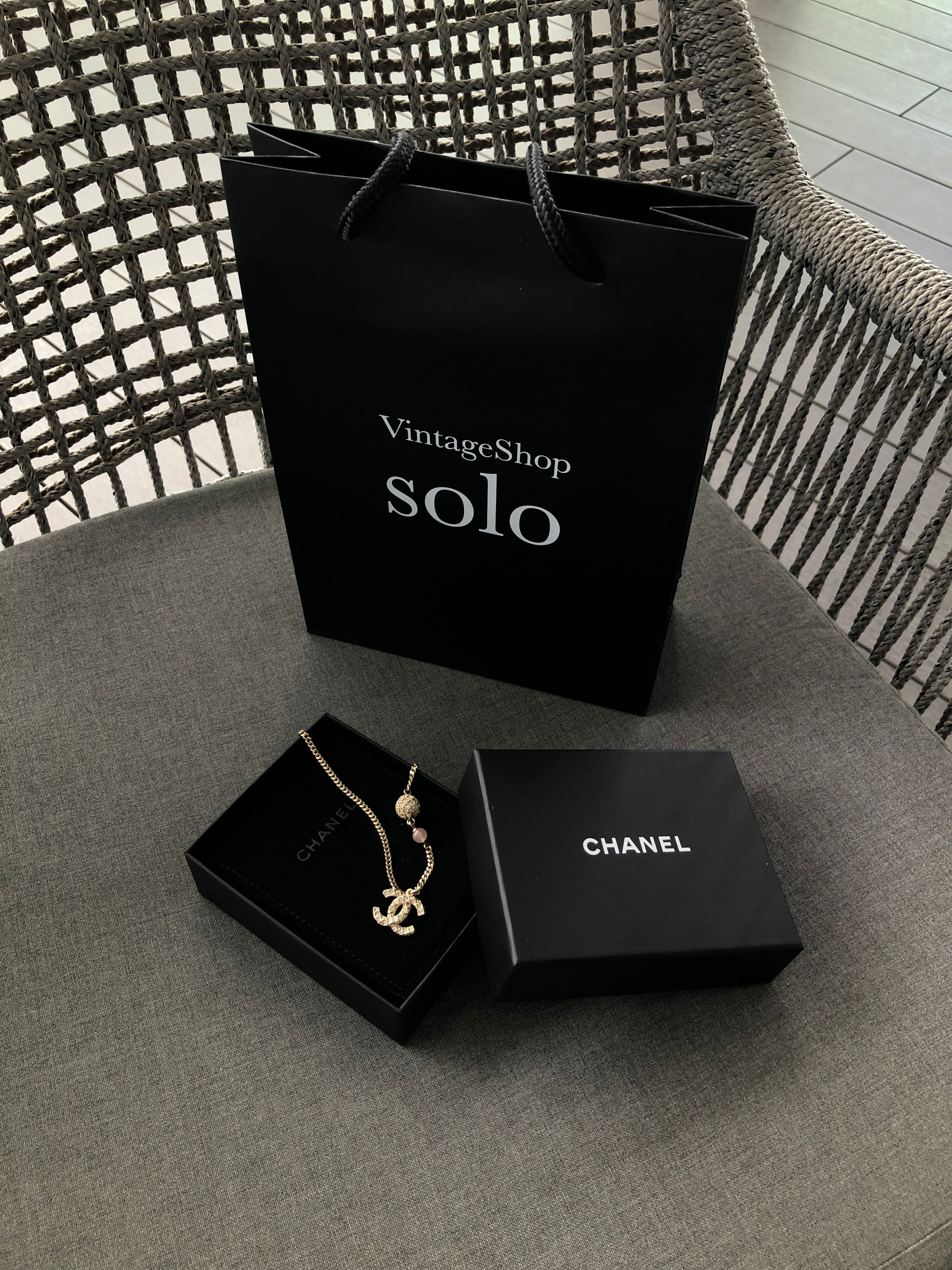 CHANEL シャネル ネックレス ゴールド ココマーク ストーン CHANEL シャネル ネックレス ゴールド ココマーク ストーン