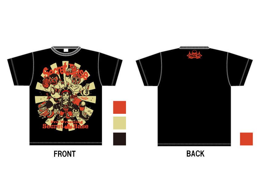 SECRET BASE 『secret treasure』Tシャツ | プロレスリングSECRET BASE