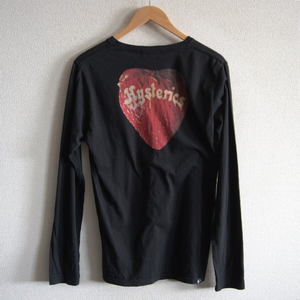 美品】 HYSTERIC GLAMOUR【スカルベリー ロングスリーブ Tシャツ】M