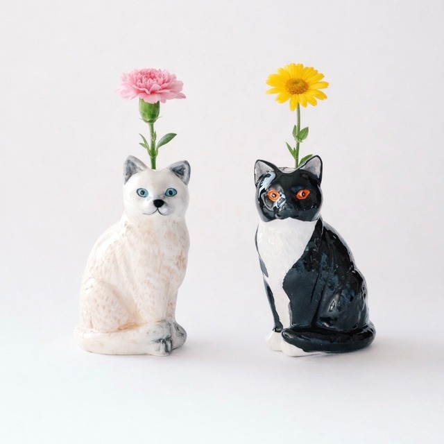 Cat Vase