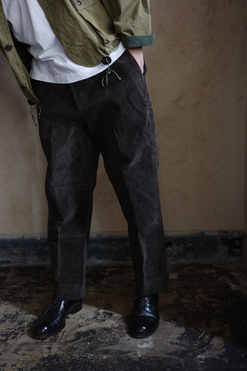 ENDS and MEANS / Grandpa Cord Trousers 24AW | iremono