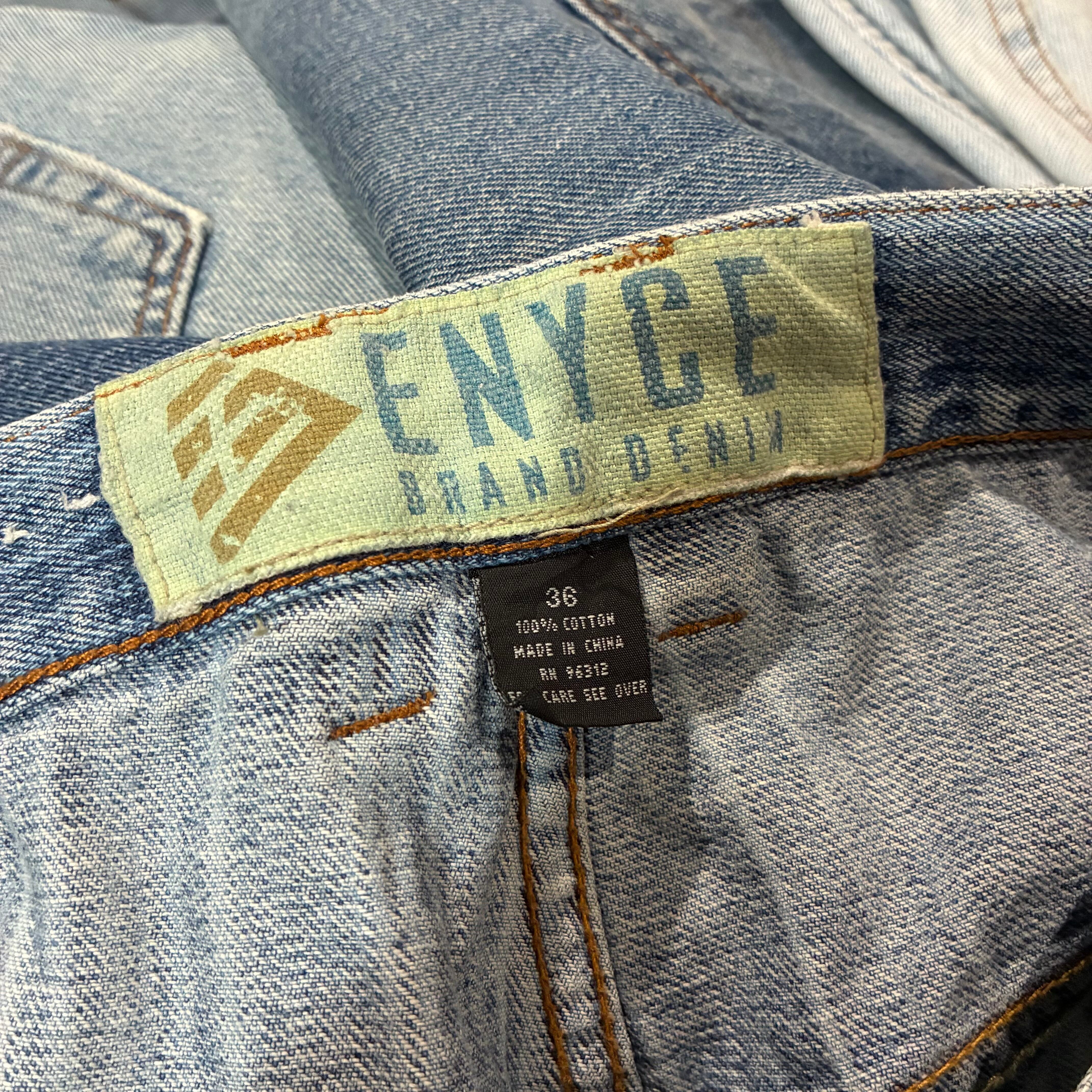 ENYCE Hip hop デニムパンツ W36 タテ落ち エニーチェ | 古着屋 the moon