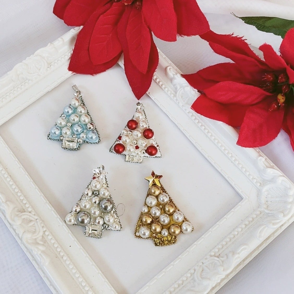 クリスマスツリーペンダント＆ブローチ | la joie