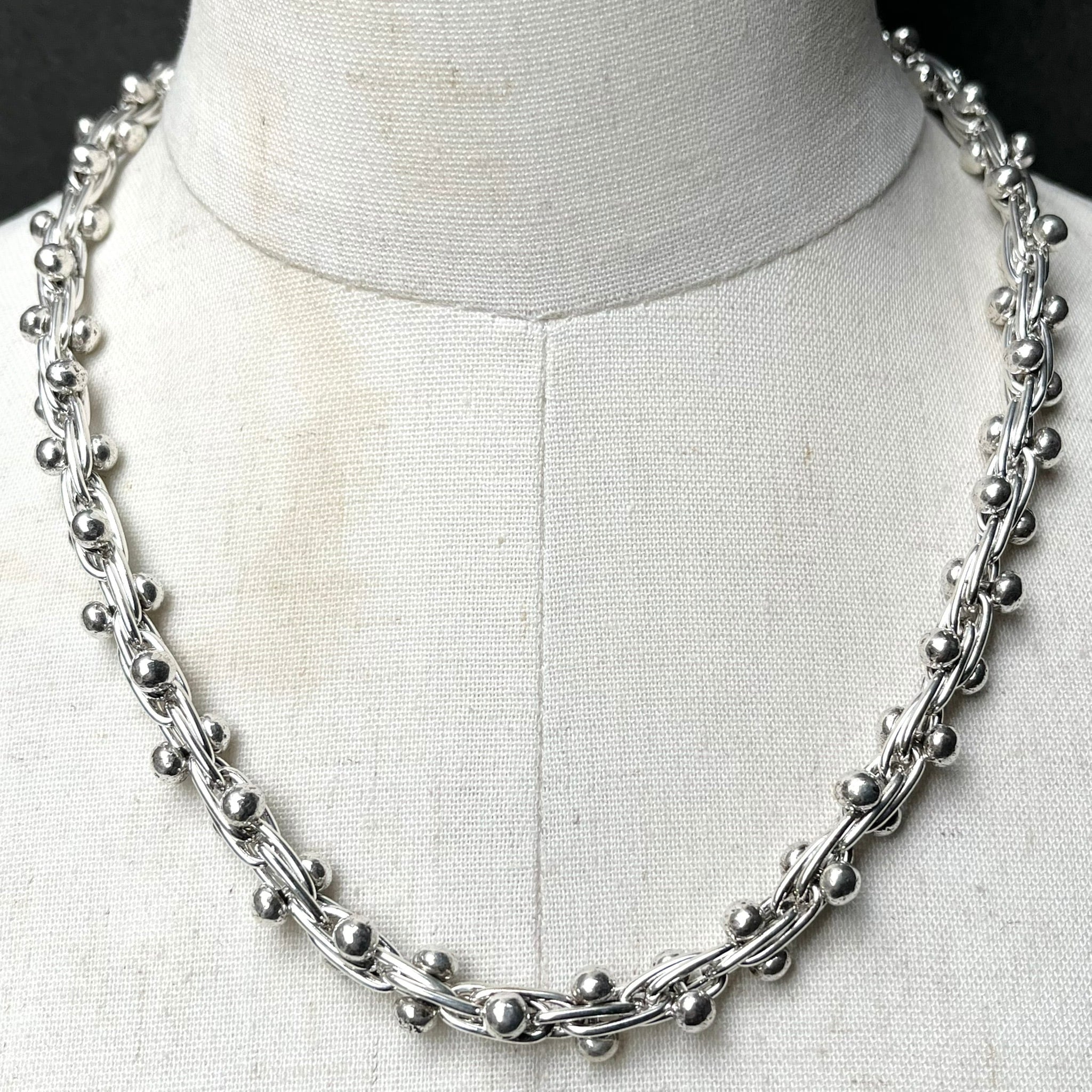 SILVER925 SILVER925 MANTEL CHAIN FOOK BRACELETシルバー FLAT LINK 