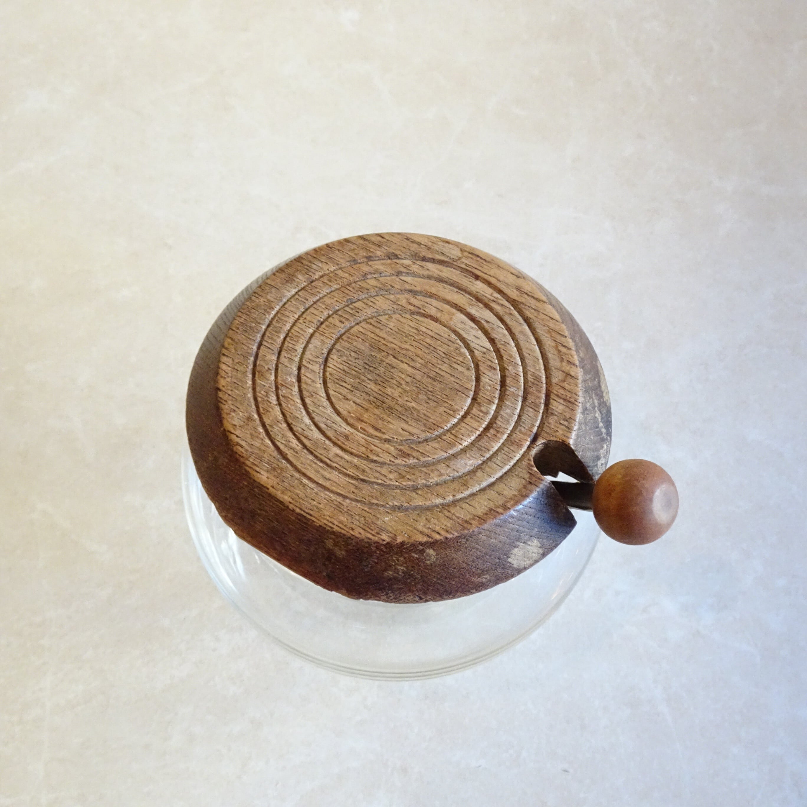 ガラスシュガーポット | 純喫茶家具の村田商會