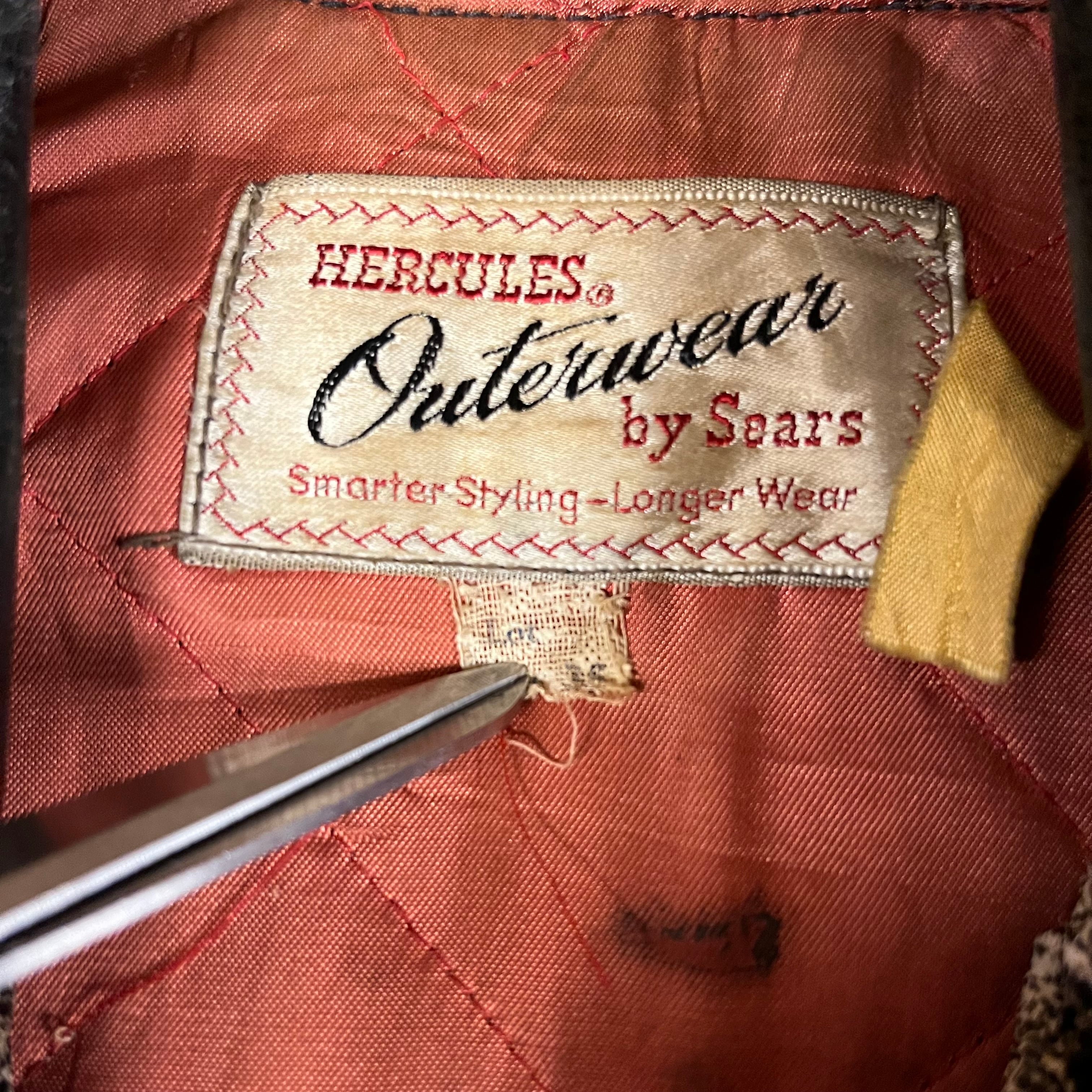 50s Sears HERCULES Leather Jacket | DESERTSNOW 50s Sears HERCULES Leather Jacket | DESERTSNOW