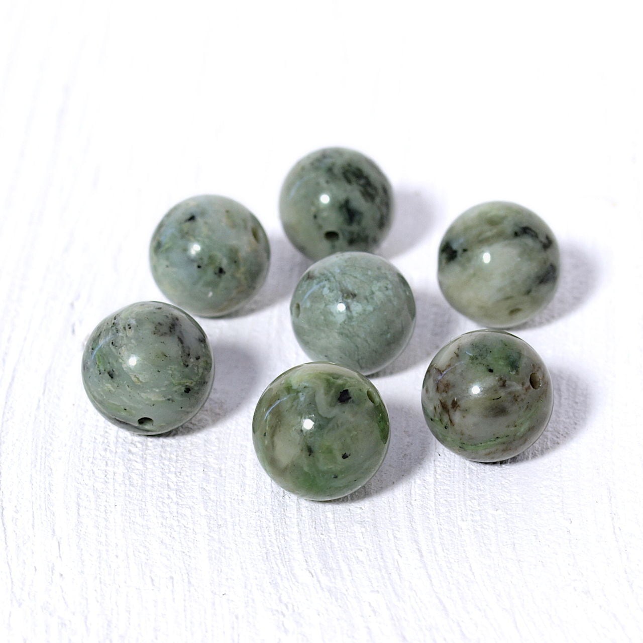 限定】北海道産翡翠12ミリ玉silver925ペンダントトップ | Natural Style