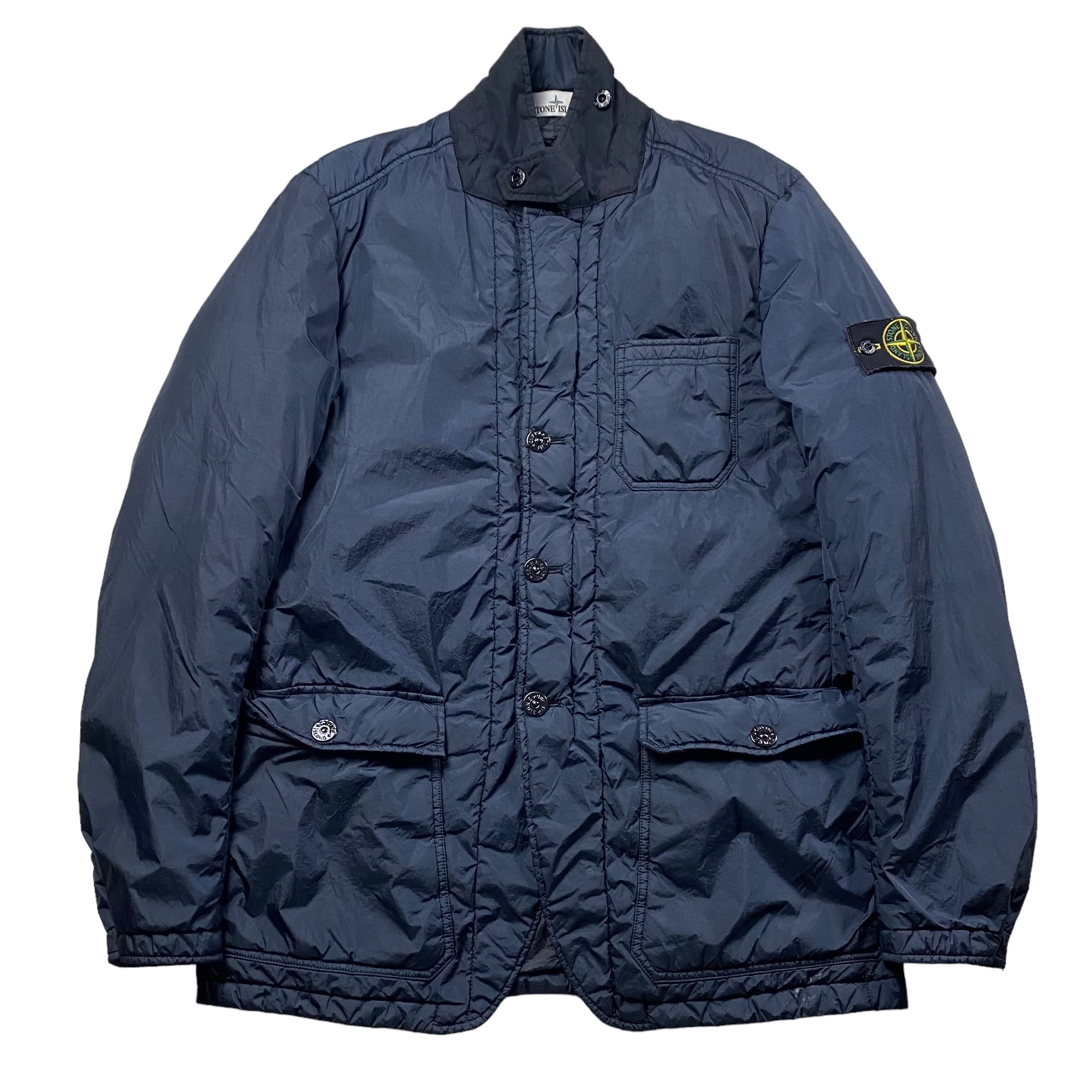 STONE ISLAND nylon puckering jacket | NOIR ONLINE