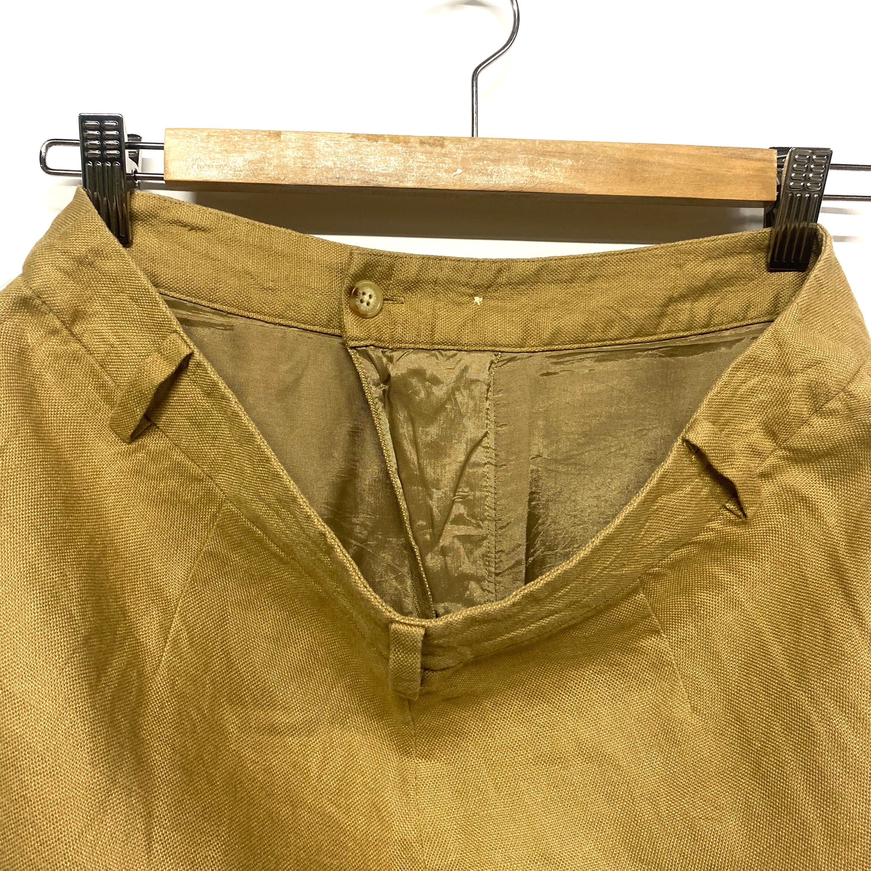 Lauren Ralph Lauren ローレンラルフローレン リネンパンツ ワイド