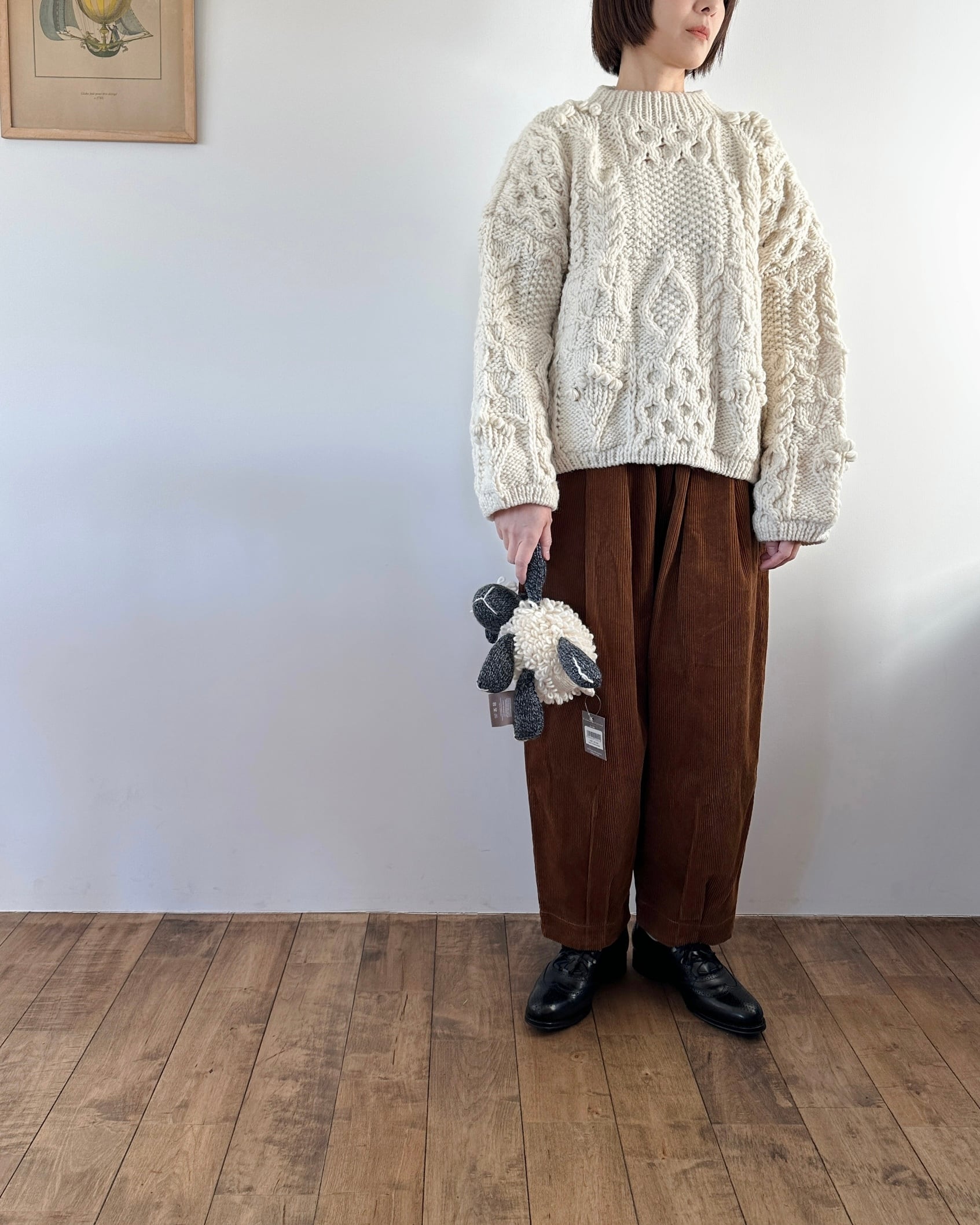 手編みのペルーニット | ninjin.