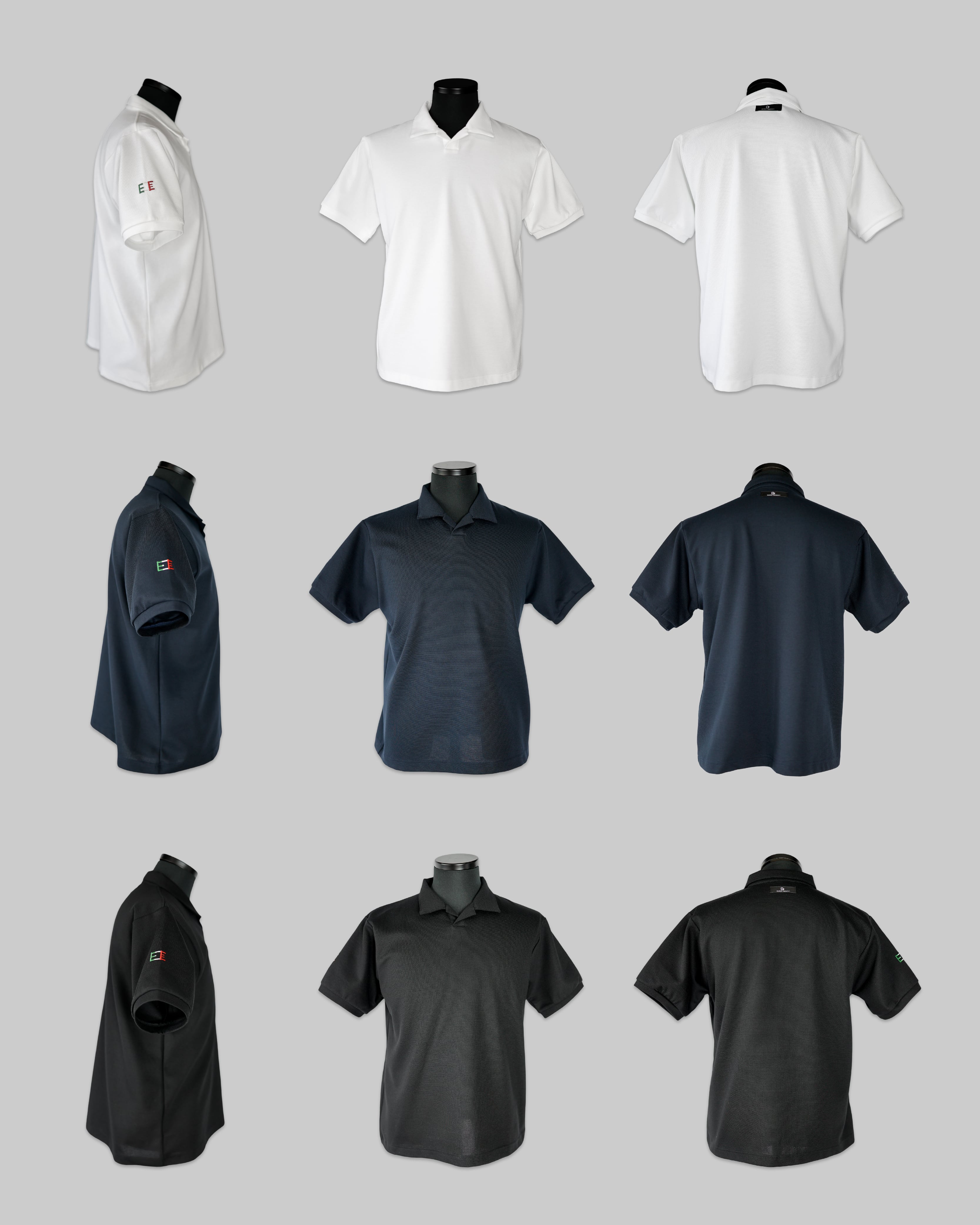 最高級『極』ミラノリブ】Dress Skipper Polo Shirt【即日発送 最高級『極』ミラノリブ】Dress Skipper Polo Shirt【即日発送