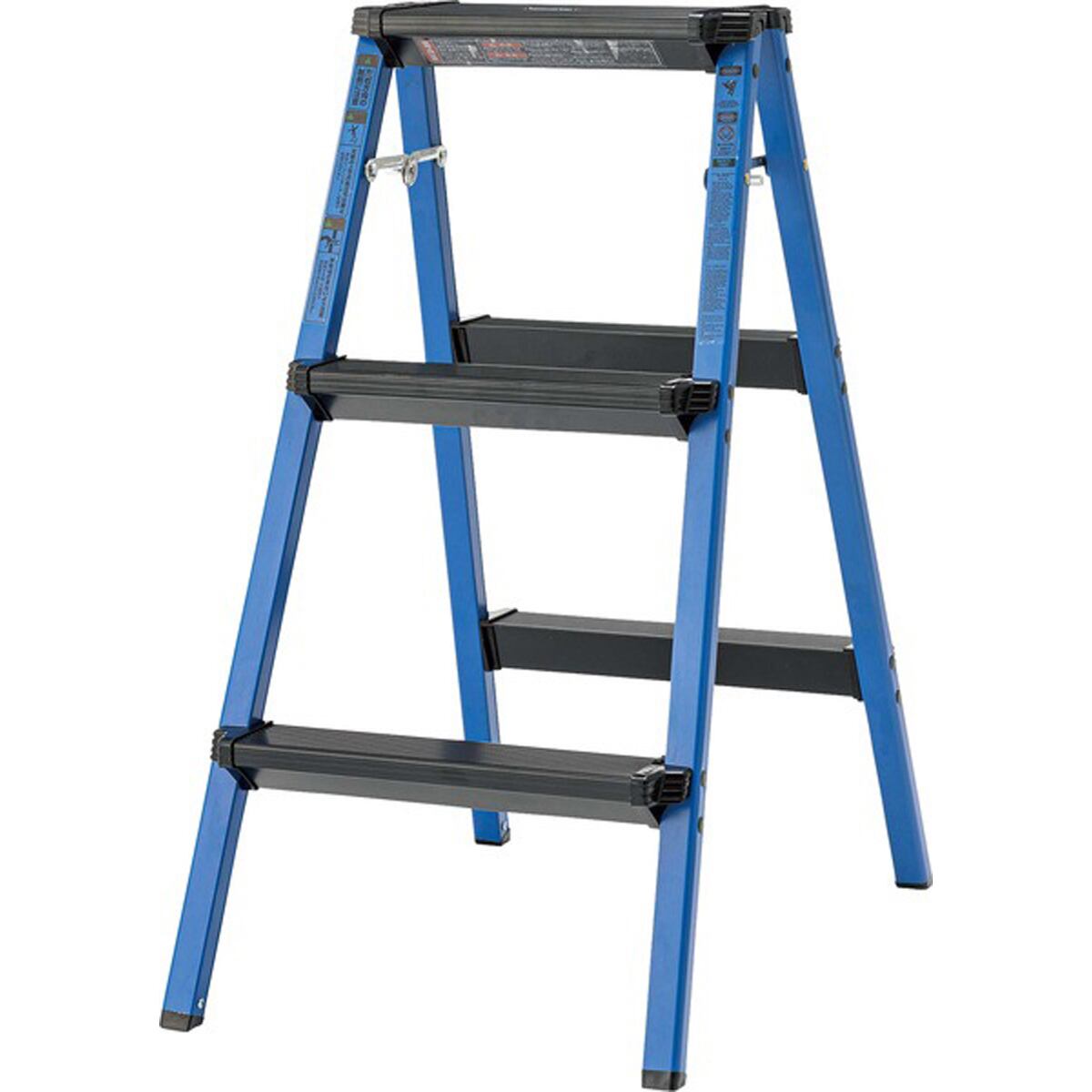 ステップスツール3段 PC-703BL PC-703RD PC-703YE ハイタイプ 脚立 折りたたみ 踏台 おしゃれ カラフル ガレージ 掃除 ブルー 青 レッド 赤 イエロー 黄