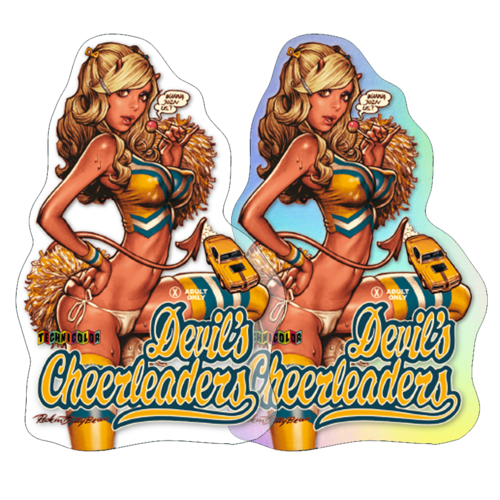 【EROSTIKA 】 "DEVIL'S CHEER LEADERS" STICKER