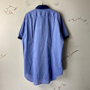 BRIONI rib switching S/S shirt