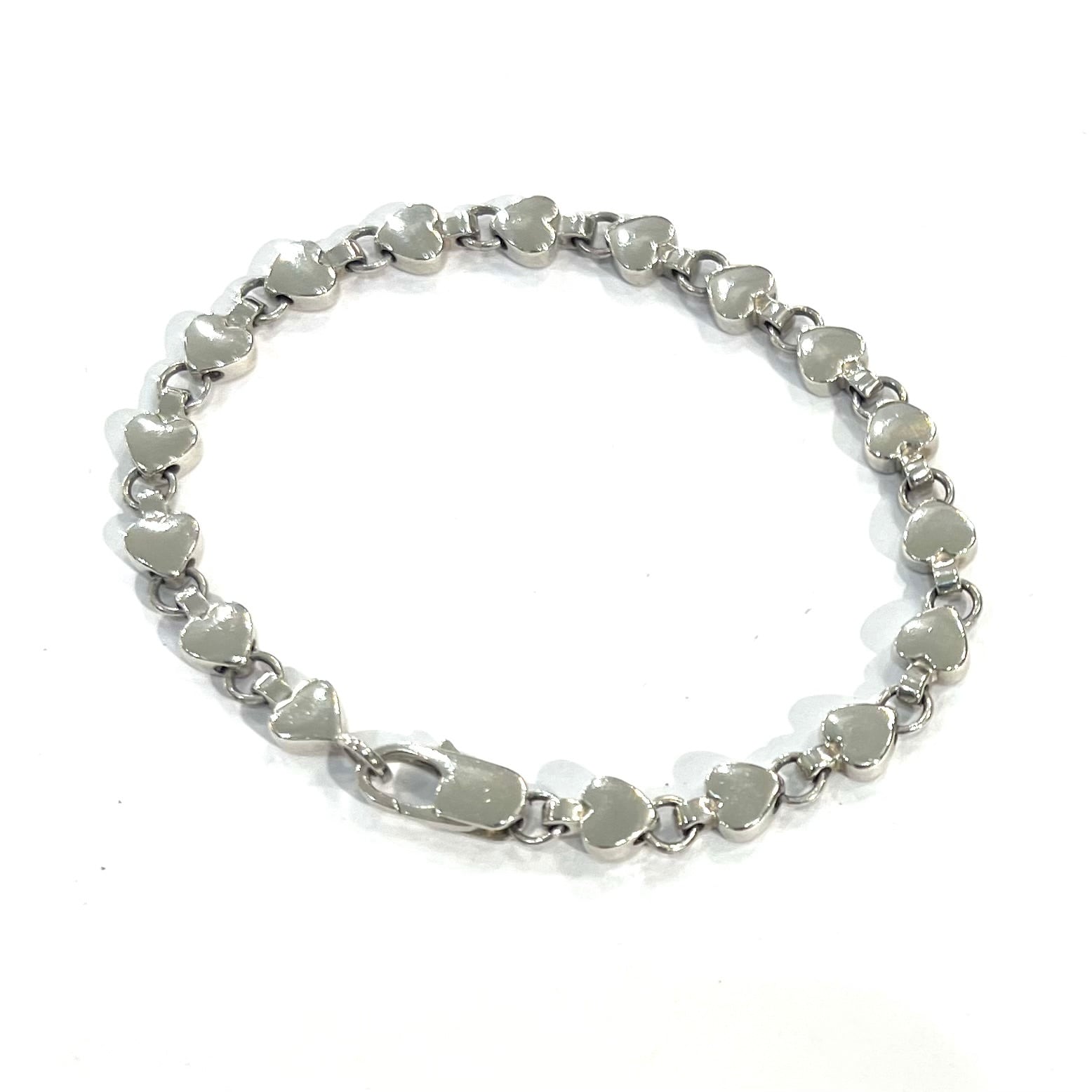 TIFFANY&CO. 】 2749 ティファニー ハートパフリンク ブレスレット