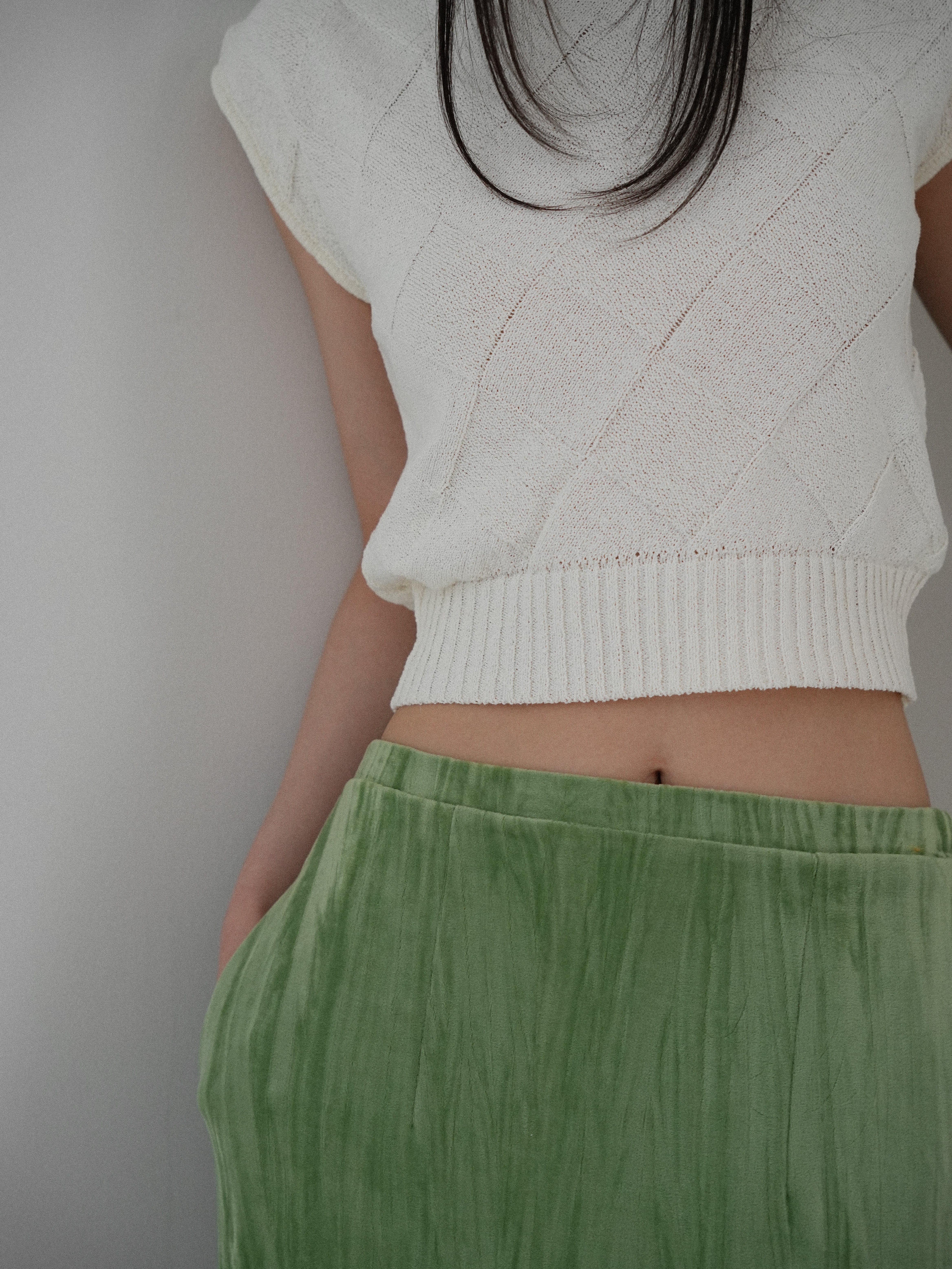woven summer knit tops | Katrin TOKYO