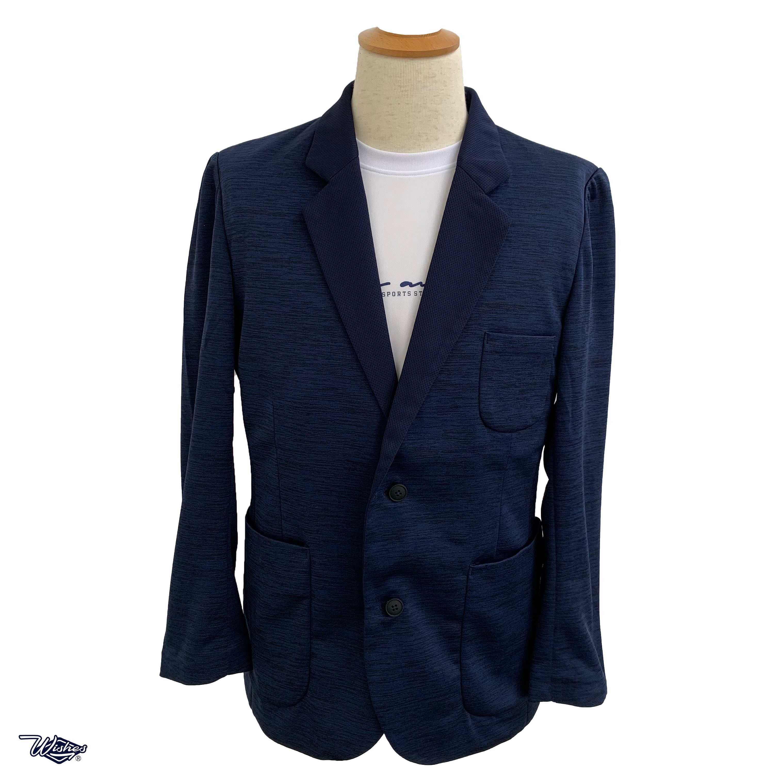 トラベルストレッチジャケット(NVY×NVY)