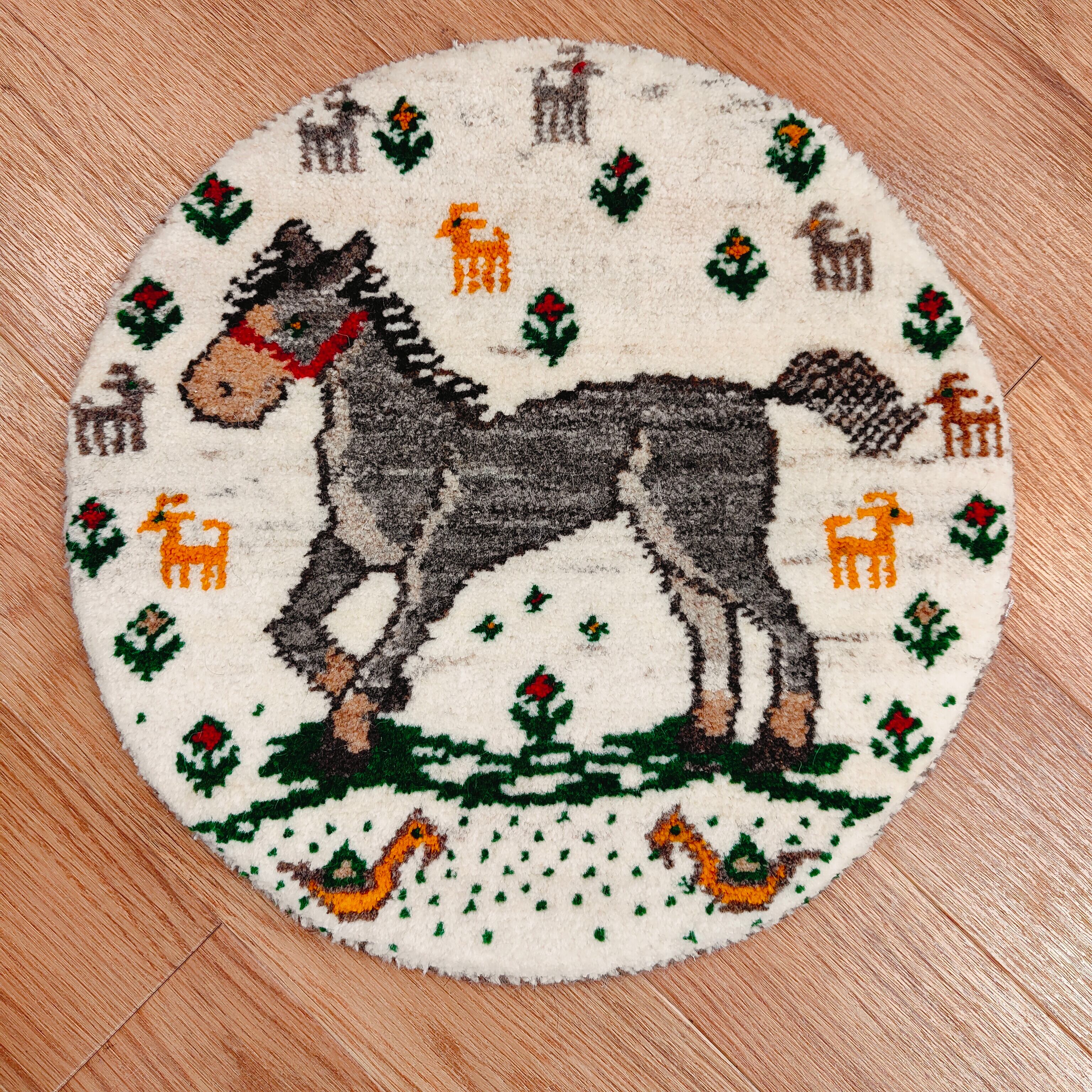 ギャッベ / Gabbeh 直径39cm | Sena Collection