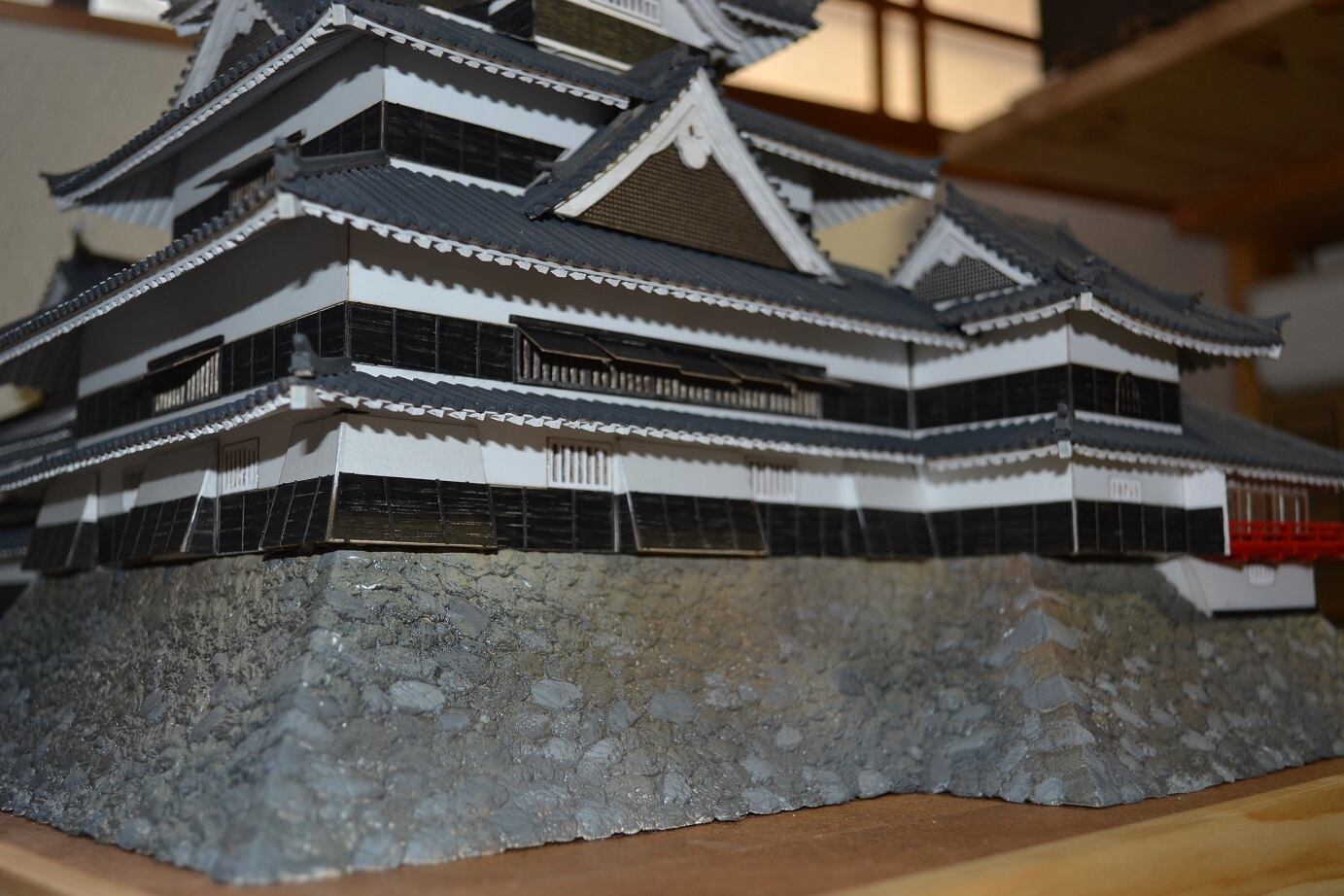 松本城　　フルスクラッチ　自作モデル　　値段相談 松本城 フルスクラッチ 自作モデル 値段相談