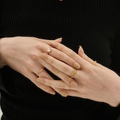 1/16(金)21時新作発売*【選べる3タイプ】stainless cubic ring